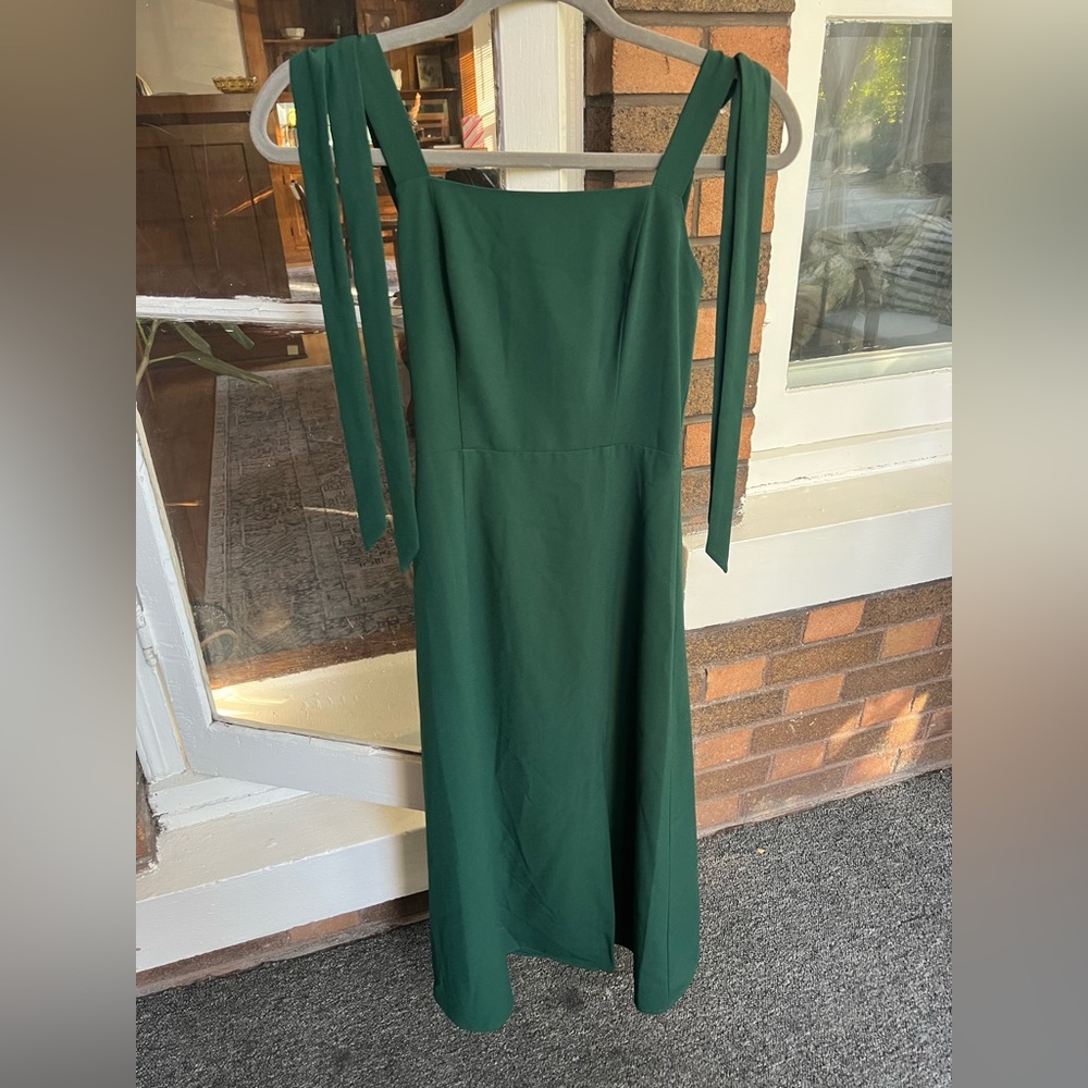 Green dress